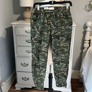 Levis Camo Pants Jogger Boys Girls Elastic Drawstring Waist